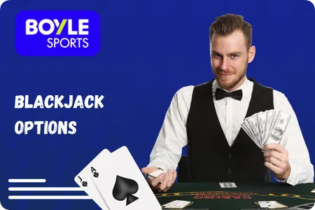 Live blackjack tables with professional dealers and multiple betting limits
